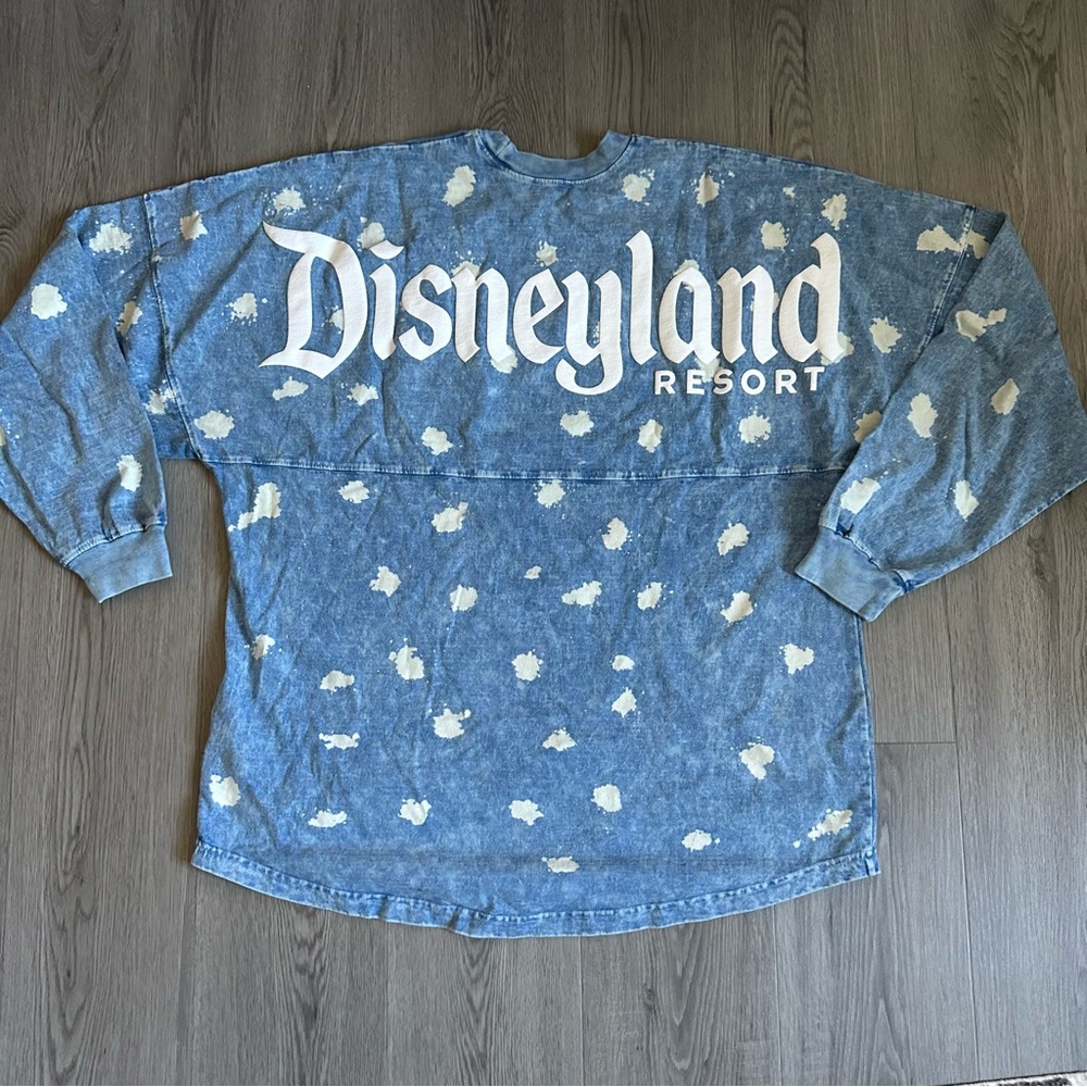 New Disneyland Resort Denim Bleach Spirit Jersey